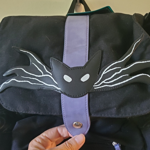 Disney Nightmare Before Christmas Jack & Sally Rucksack Backpack Now & Forever - Picture 6 of 14